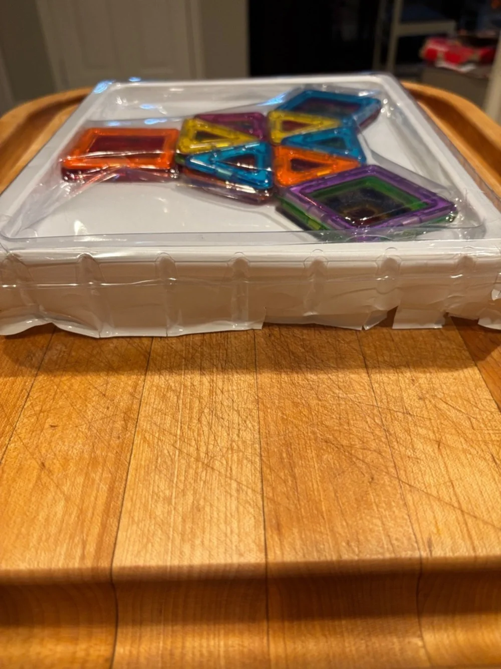 Magformers Basic Rainbow Set Multicolor Magnetic Tiles 30 Pieces